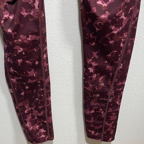 Zella Soft High Waist 7/8‎ Leggings Pink Floral Camo Size Small - Picture 8 of 15